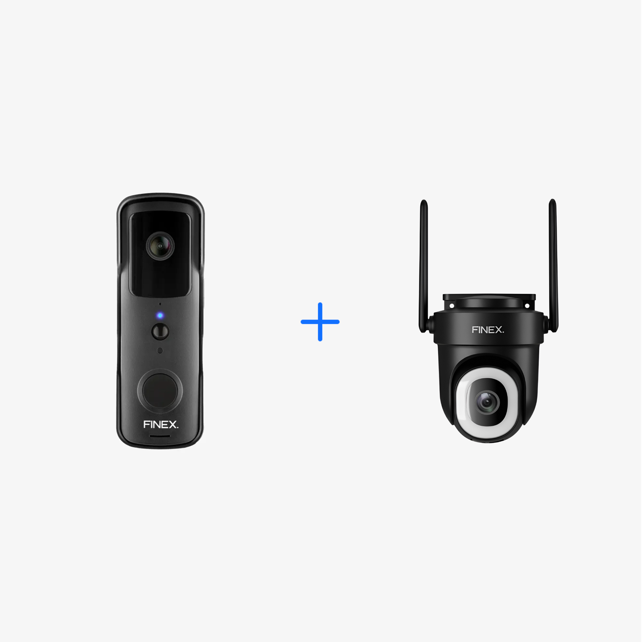 Video Doorbell V1 + Security Camera Black Edition