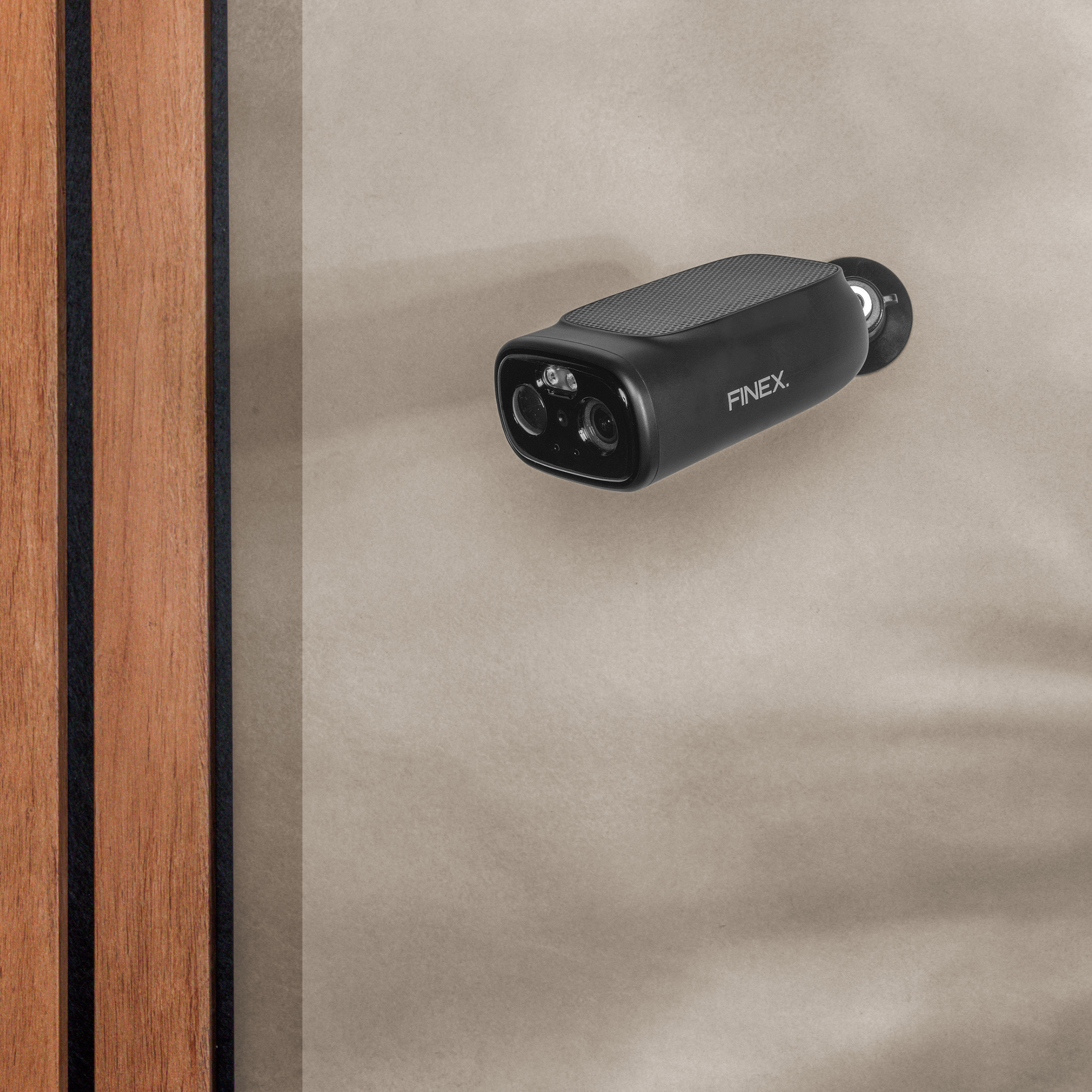 V2 deurbel + Solar camera Black Edition