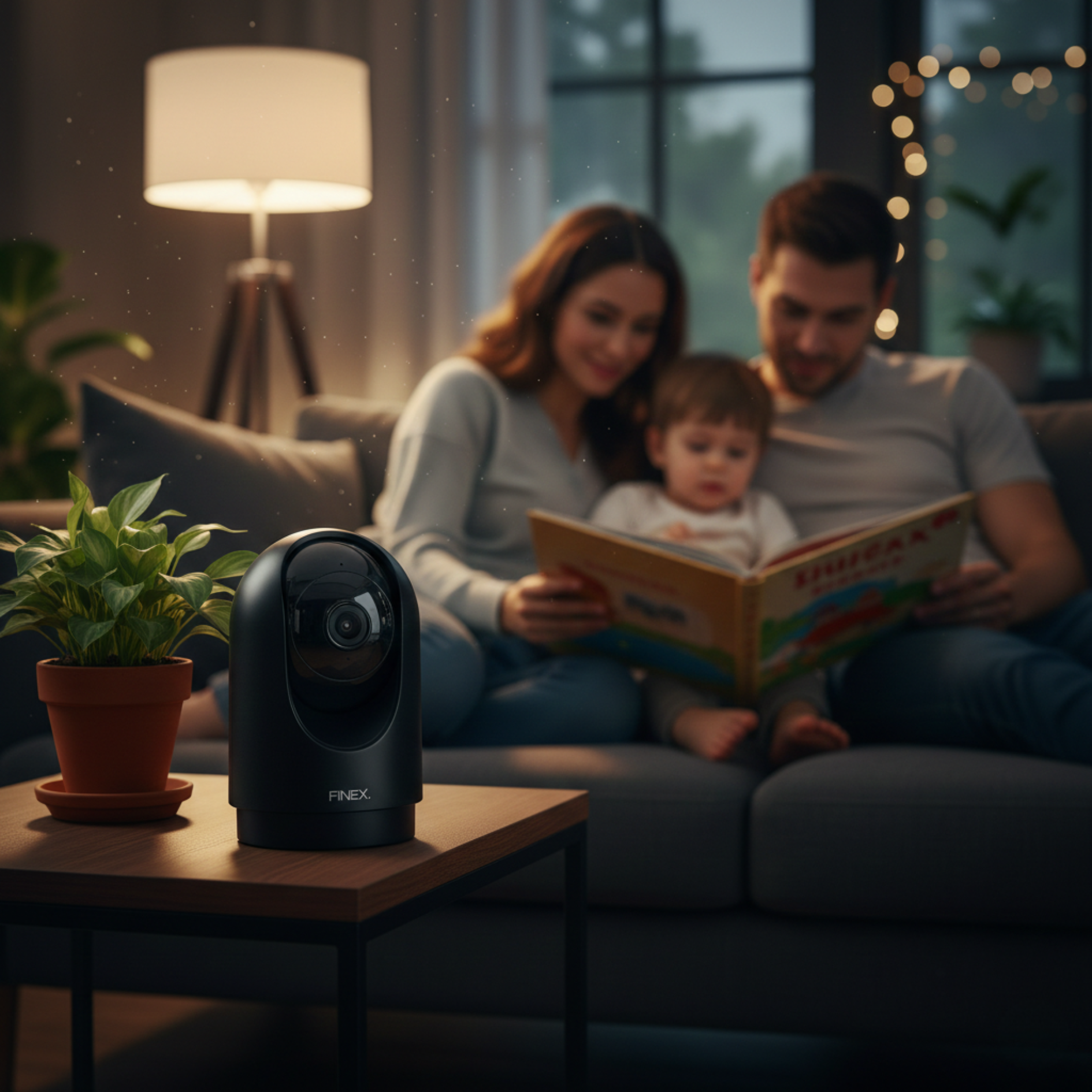 Video-Türklingel V2 + Überwachungskamera Schwarze Edition