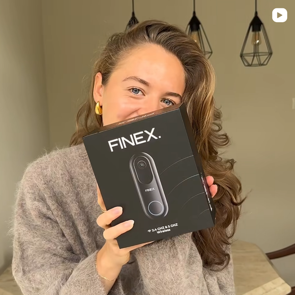 Heel erg blij met deze nieuwe deurbel. #finexhome @finex.home