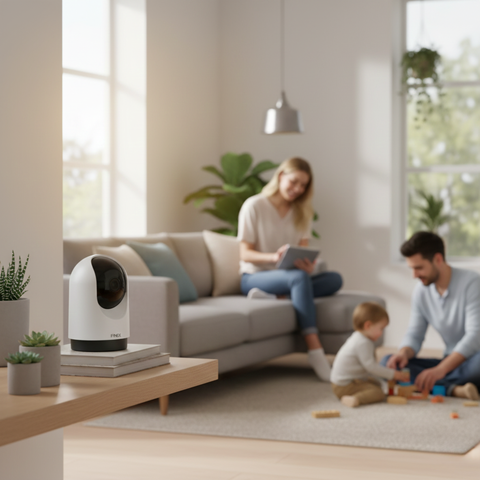 Beveiligingscamera Pro + Binnenhuiscamera