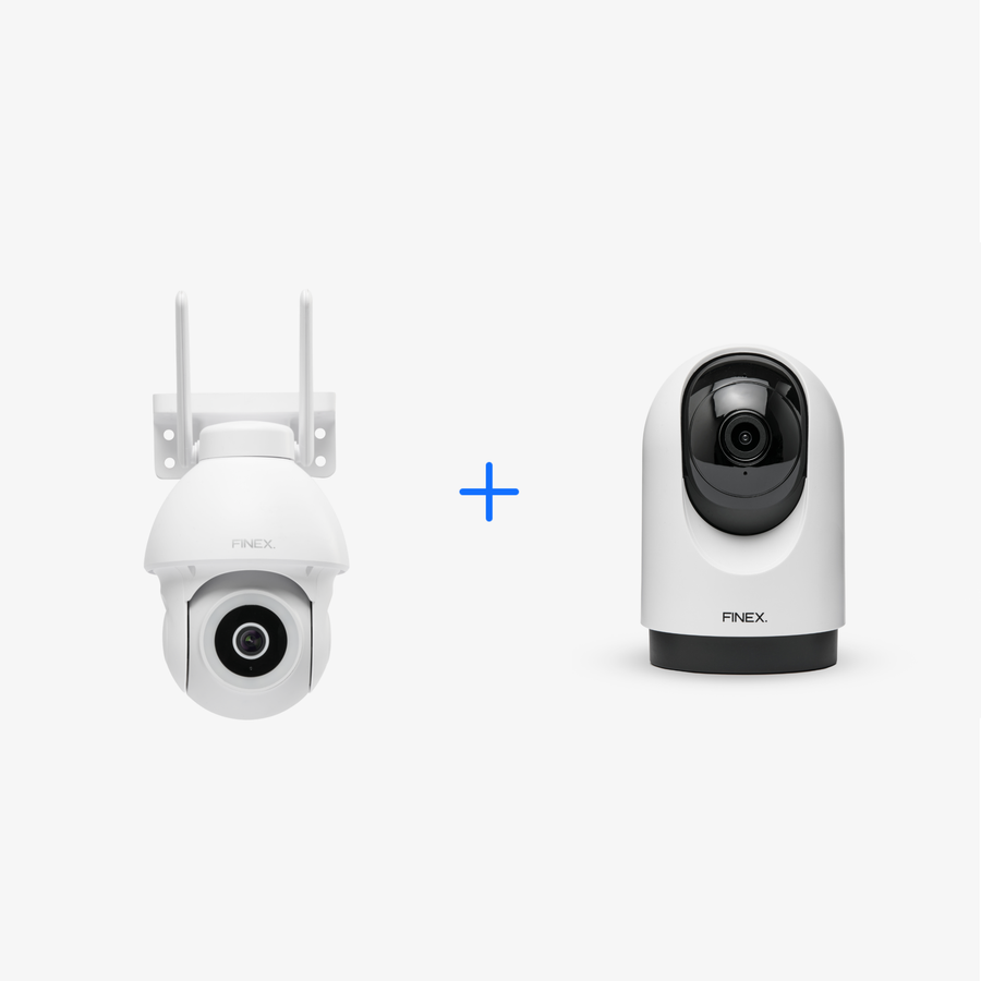 Beveiligingscamera Pro + Binnenhuiscamera
